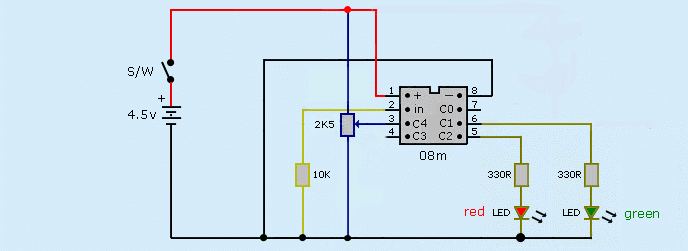 Variable resistor circuit